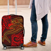 Samoa Luggage Covers - Red Shark Polynesian Tattoo - Polynesian Pride