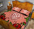 Hawaii Turtle Hibiscus Pink Quilt Bed Set - Fide Style - Polynesian Pride