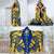 Nauru Hooded Blanket - Polynesian Tattoo Flag - Polynesian Pride