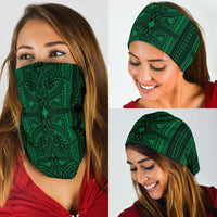 Polynesian Tribal Tatau Green Unisex Bandana - Polynesian Pride