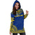 Tokelau Women's Hoodie Dress - Polynesian Flag Chief - Polynesian Pride