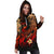 Guam Polynesian Hoodie Dress - Plumeria Flowers And Waves - Polynesian Pride