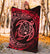 Hawaiian Turtle Polynesian Red Premium Blanket - Polynesian Pride