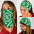 Hawaiian Turtle Map Green Bandana 3 - Pack - Polynesian Pride