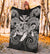 Hawaii Turtle Wave Polynesian Premium Blanket - Hey Style Gray - Polynesian Pride