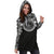 Palau Women Hoodie Dress - Palau Coat Of Arms Polynesian Black Color - Polynesian Pride