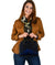 Personalised - Hawaii Royal Hibiscus Polynesian Tribal Shoulder Handbag Blue AH - Polynesian Pride