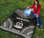 Vanuatu Premium Quilt - Vanuatu Coat Of Arms Polynesian Chief Black Version - Polynesian Pride