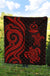 Vanuatu Premium Quilt - Red Tentacle Turtle - Polynesian Pride