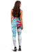 Fiji Polynesian Leggings - Fiji Flag Fiji Flag with Coat of Arms - Polynesian Pride