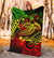 Guam Polynesian Premium Blanket - Reggae Shark Polynesian Tattoo - Polynesian Pride