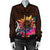 Polynesian Women's Bomber Jackets - Hawaii Kanaka Maoli & Hibiscus Flowers With Polynesian Patterns - Polynesian Pride