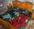 Hawaii Map Turtle Hibiscus Plumeria Polynesian - Quilt Bed Set AH - Polynesian Pride