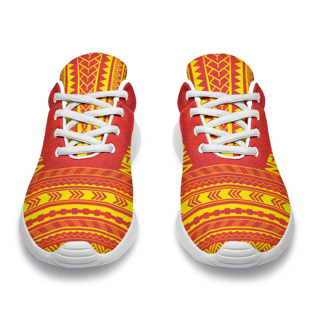 New Caledonia Sporty Sneakers - Polynesian Chief Flag Version - Polynesian Pride