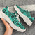 Polynesian Kakau Turtle Turquoise Chunky Sneakers - Polynesian Pride