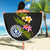 Northern Mariana Islands Beach Blanket - Plumeria Tribal - Polynesian Pride