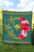 Hawaiian Turtle Tropical Polynesian - Premium Quilt - Azga Style - Polynesian Pride