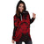 Palau Polynesian Hoodie Dress Map Red - Polynesian Pride