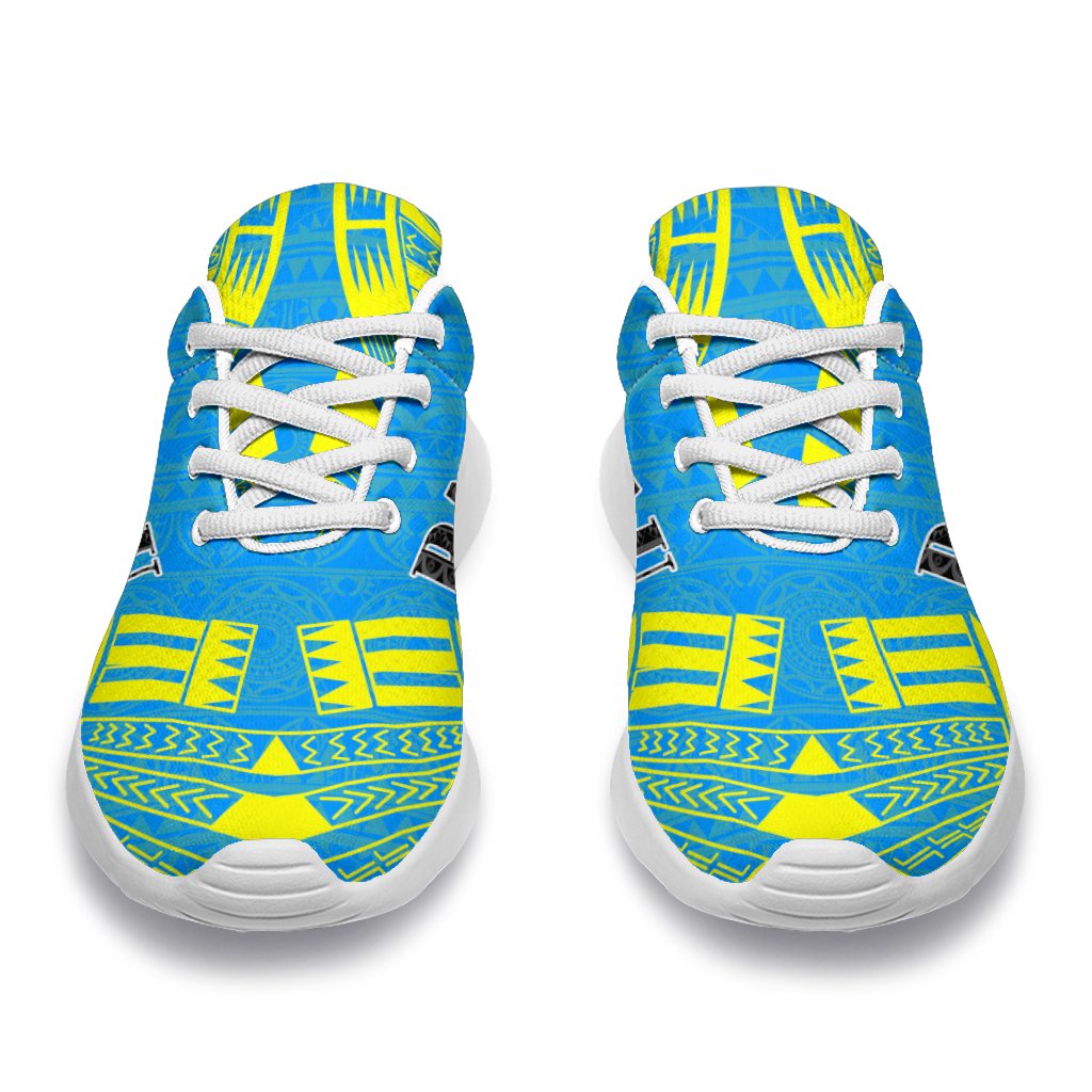 Palau Sport Sneakers - Polynesian Tattoo Flag - Polynesian Pride
