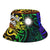 Marshall Islands Bucket Hat - Rainbow Polynesian Pattern - Polynesian Pride