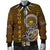 Samoa Custom Personalised Men's Bomber Jackets - Polynesian Boar Tusk - Polynesian Pride