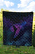 Hawaii Premium Quilt - Hawaii Turtle And Palm Polynesian Retrospective - Polynesian Pride