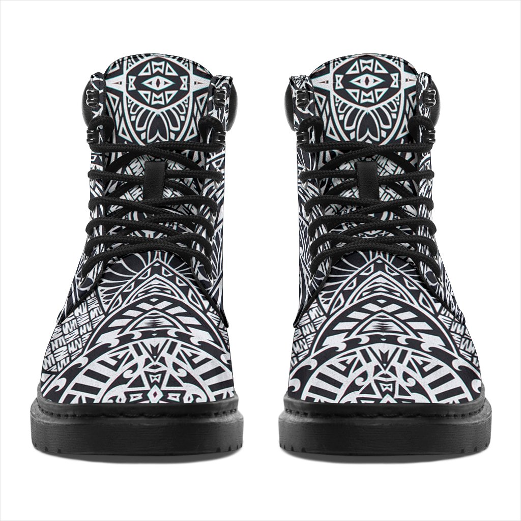 Polynesian 12 Season Boots - Polynesian Pattern - Polynesian Pride