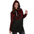 Gambier Islands Women Hoodie Dress - Gambier Islands Coat Of Arms Polynesian Red Black - Polynesian Pride