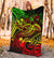 Chuuk Premium Blanket - Reggae Shark Polynesian Tattoo - Polynesian Pride