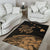 Hawaii Turtle Polynesian Map Plumeria Area Rug AH - Polynesian Pride