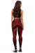 Papua New Guinea Women's Leggings - Red Tentacle Turtle - Polynesian Pride