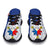 Philippines Sport Sneakers - Polynesian Pattern With Flag - Polynesian Pride