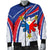 Philippines Men's Bomber Jacket - Polynesian Pattern With Flag - Polynesian Pride