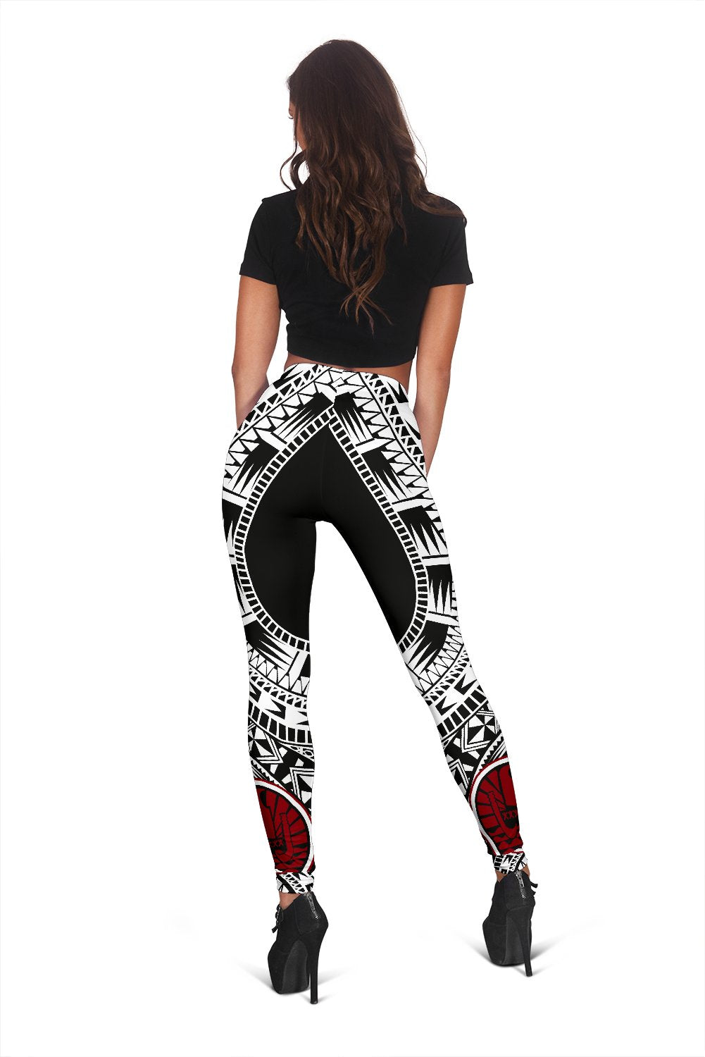 Tahiti Women's Leggings - Polynesian Pattern - Polynesian Pride