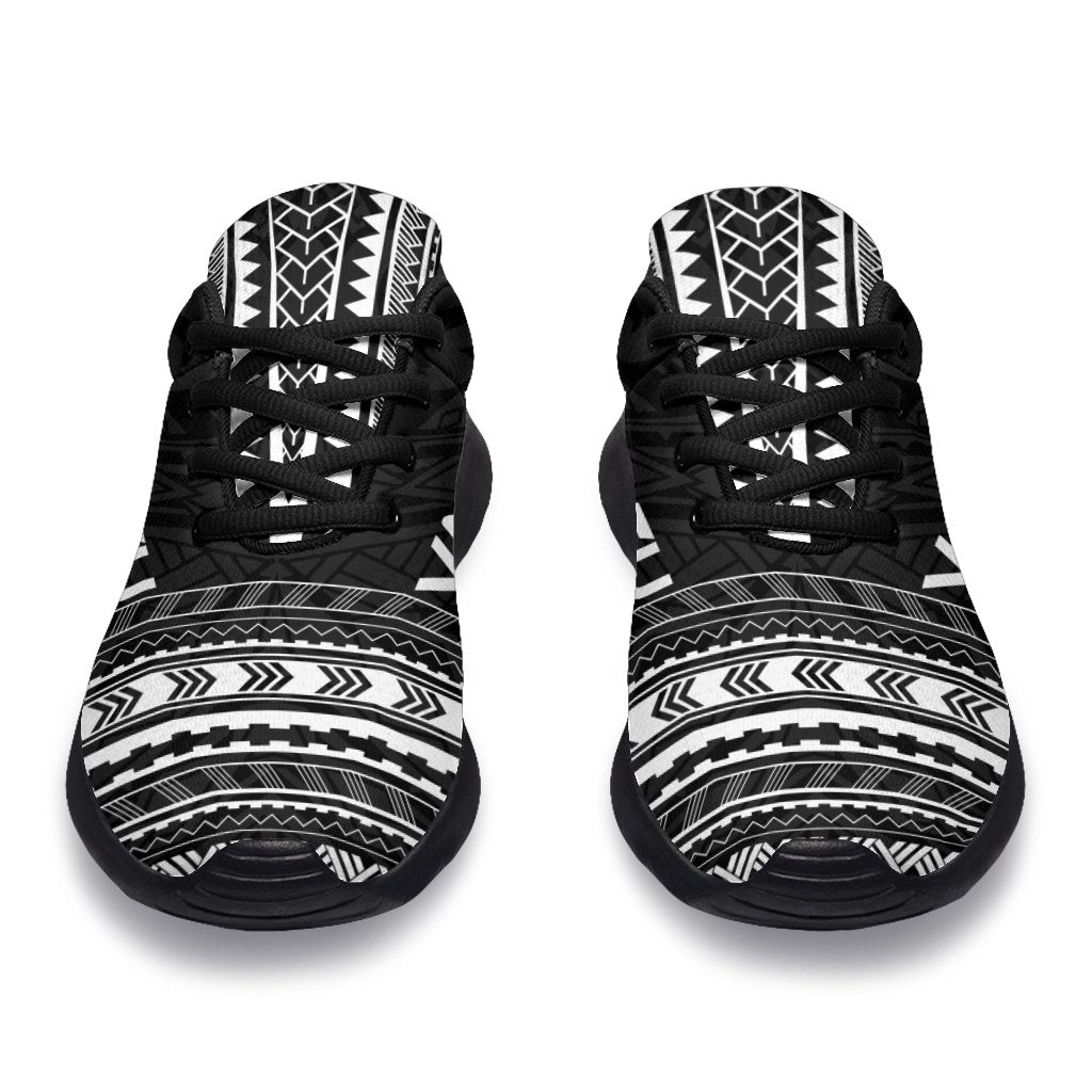 Vanuatu Sporty Sneakers - Polynesian Chief Black Version - Polynesian Pride
