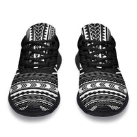 Vanuatu Sporty Sneakers - Polynesian Chief Black Version - Polynesian Pride