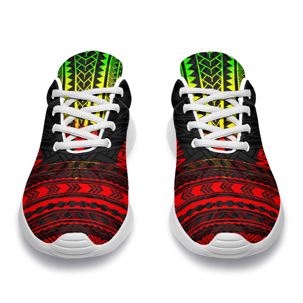 New Caledonia Sporty Sneakers - Polynesian Chief Reggae Version - Polynesian Pride