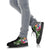 Tahiti High Top Shoes White - Turtle Plumeria Banana Leaf - Polynesian Pride