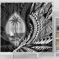 Guam Shower Curtains - Wings Style - Polynesian Pride