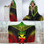 Wallis And Futuna Polynesian Chief Hooded Blanket - Reggae Version - Polynesian Pride