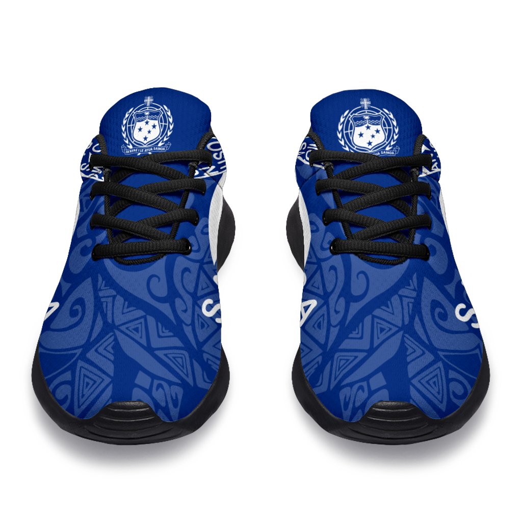 Samoa Sporty Sneakers - Transit Blue Style - Polynesian Pride