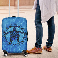 Turtle Luggage Cover 02 - Polynesian Pride