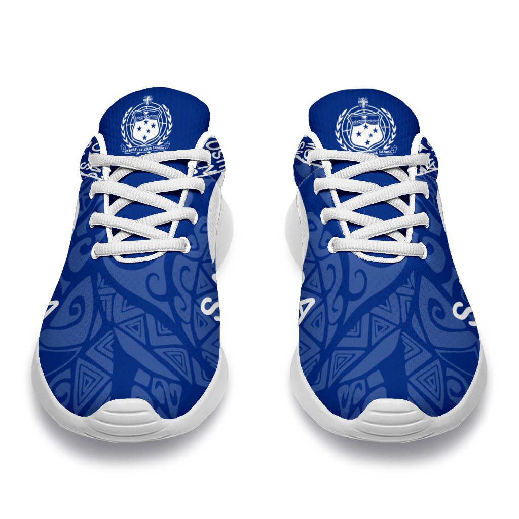 Samoa Sporty Sneakers - Transit Blue Style - Polynesian Pride