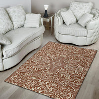 Polynesian Brown Area Rug - Polynesian Pride