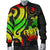 Yap Micronesian Men Bomber Jacket - Reggae Tentacle Turtle - Polynesian Pride