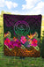 Palau Premium Quilt - Summer Hibiscus - Polynesian Pride