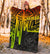 Hawaii Premium Blankets - Kanaka Maoli With Polynesian Pattern In Heartbeat Style (Reggae) - Polynesian Pride