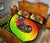 Kosrae Quilt Bed Set - Polynesian Hook And Hibiscus (Raggae) - Polynesian Pride