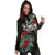 Marquesas Islands Hoodie Dress - Marquesas Islands Tiki Face Hibiscus - Polynesian Pride