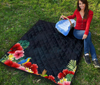 Colorful Jungle Premium Quilt - Polynesian Pride